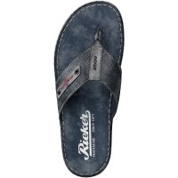 Rieker Herren Pantolette blau