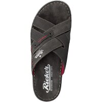 Rieker Herren Pantolette grau