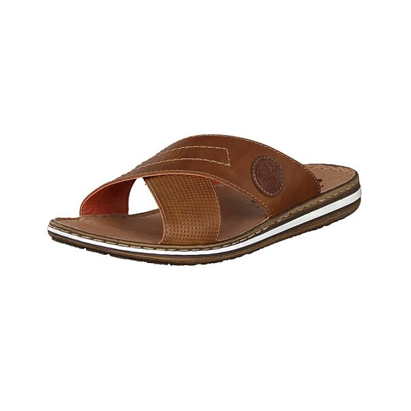 Rieker Herren Pantolette braun