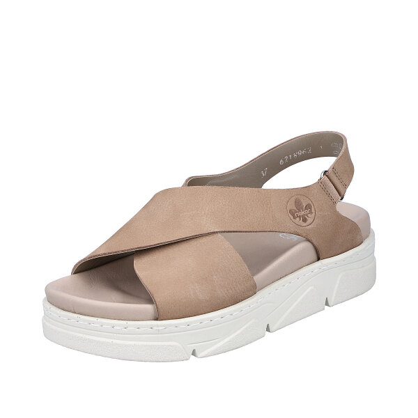 Rieker Damen Sandale beige