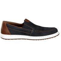 Rieker Herren Slipper blau