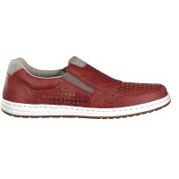 Rieker Herren Slipper rot