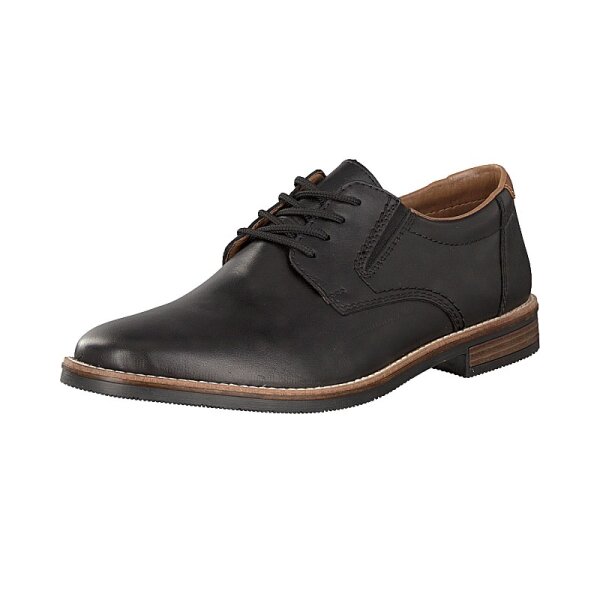 Rieker Herren Schn&uuml;rschuh schwarz