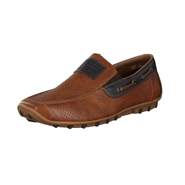 Rieker Herren Slipper braun