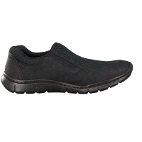 Rieker Herren Slipper schwarz