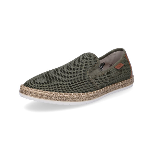 Rieker Herren Slipper gr&uuml;n