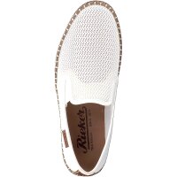Rieker Herren Slipper wei&szlig;