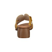 Remonte Damen Pantolette gelb