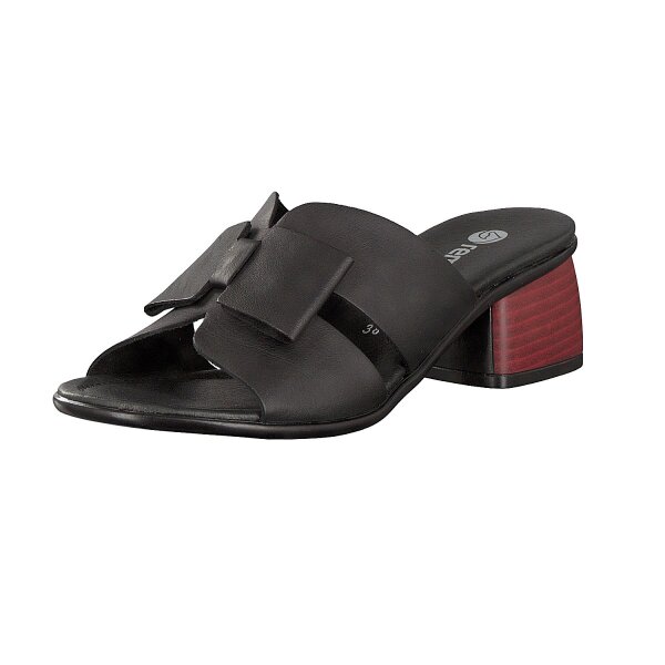 Remonte Damen Pantolette schwarz