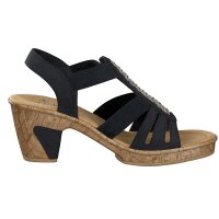 Rieker Damen Sandalette blau