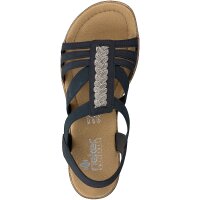 Rieker Damen Sandalette blau