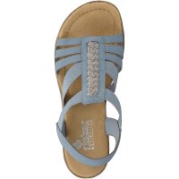 Rieker Damen Sandalette blau
