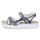 Rieker Damen Sandale blau multi