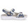 Rieker Damen Sandale blau multi