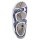 Rieker Damen Sandale blau multi
