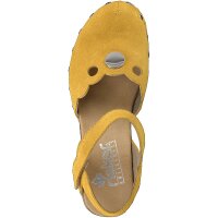 Rieker Damen Sandalette gelb