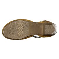 Rieker Damen Sandalette gelb