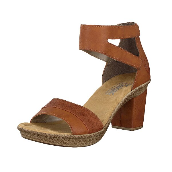 Rieker Damen Sandalette braun