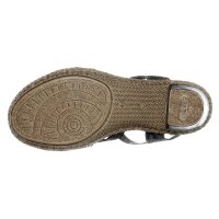 Rieker Damen Sandalette blau