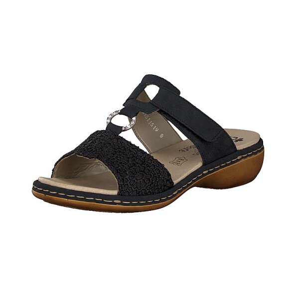 Rieker Damen Pantolette blau