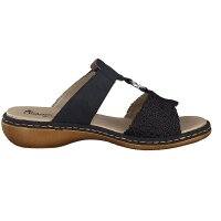 Rieker Damen Pantolette blau