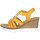 Rieker Damen Sandalette gelb