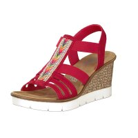 Rieker Damen Sandalette rot