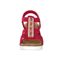 Rieker Damen Sandalette rot