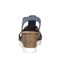 Rieker Damen Sandalette blau
