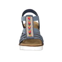 Rieker Damen Sandalette blau
