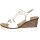 Rieker Damen Sandalette wei&szlig;