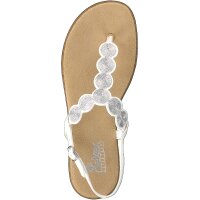Rieker Damen Sandale wei&szlig;
