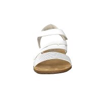 Rieker Damen Sandale wei&szlig;