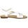 Rieker Damen Sandale wei&szlig;