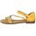 Rieker Damen Sandale gelb