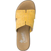 Rieker Damen Pantolette gelb