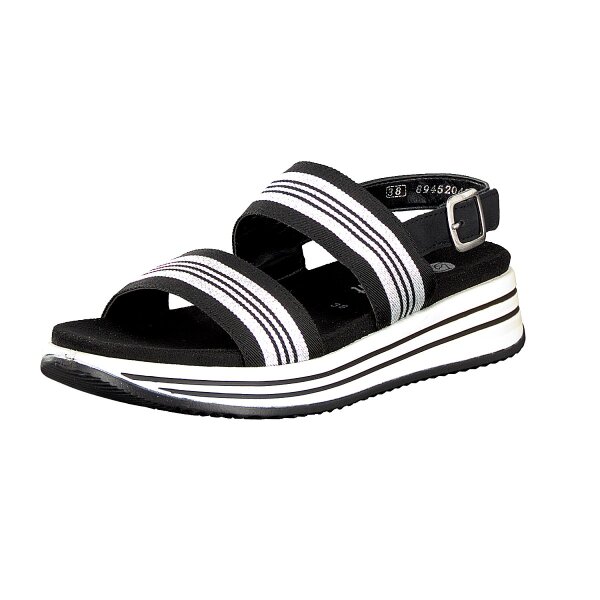 Remonte Damen Sandale schwarz