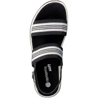 Remonte Damen Sandale schwarz