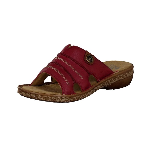 Rieker Damen Pantolette rot