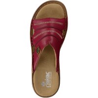 Rieker Damen Pantolette rot