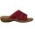 Rieker Damen Pantolette rot