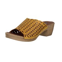 Remonte Damen Pantolette gelb