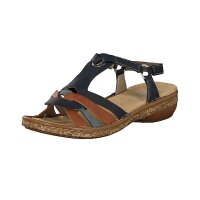 Rieker Damen Sandale blau