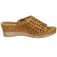 Remonte Damen Pantolette gelb