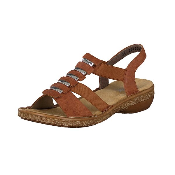 Rieker Damen Sandale braun