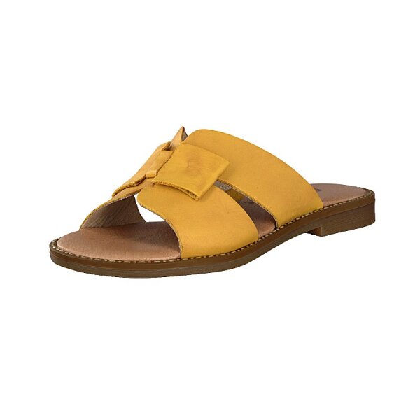 Remonte Damen Pantolette gelb