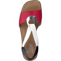 Rieker Damen Sandalette rot