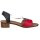 Rieker Damen Sandalette rot