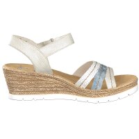 Rieker Damen Sandalette silber