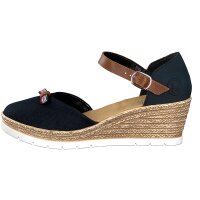 Rieker Damen Sandalette blau